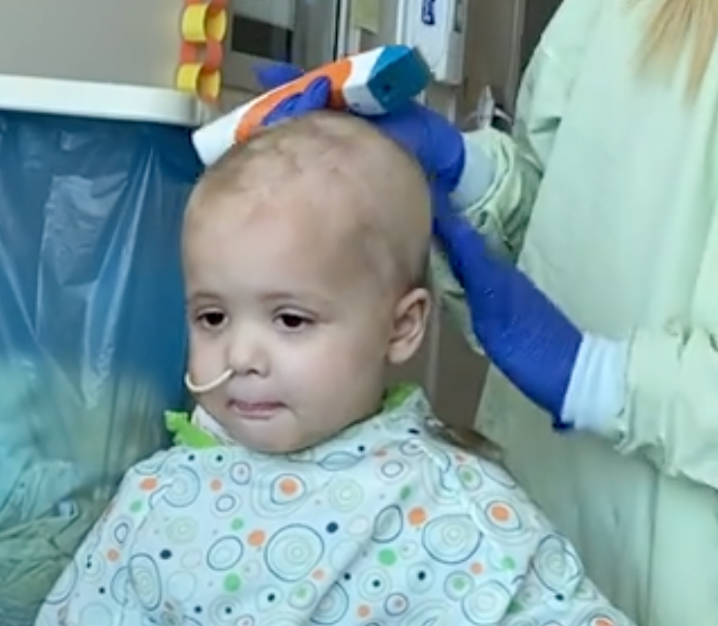 Benjamín en tratamiento